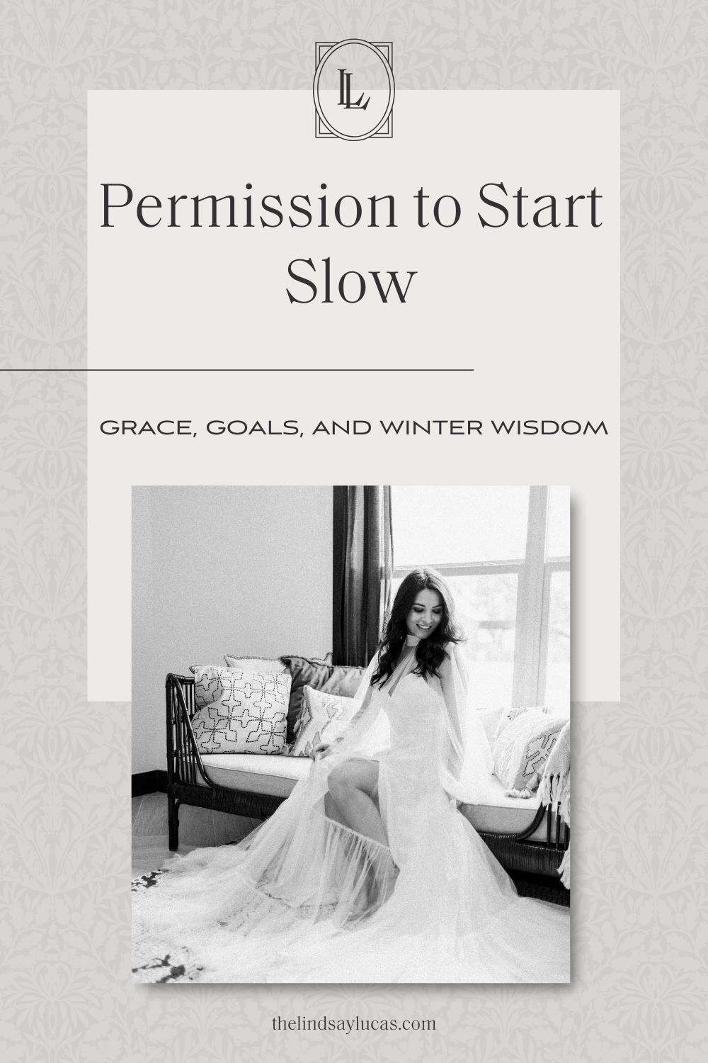 Permission to Start Slow: Grace, Goals, and Winter Wisdom "| Lindsay Lucas, Rural Venue Consultant®